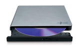 Hitachi-LG Slim Portable DVD-Writer optisk diskdrev DVD±RW Sølv