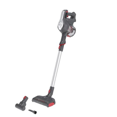 Hoover HF122GPT 011 Stick vacuum Battery Dry Cyclonic, Fabric Bagless 0.9 L 170 W Titanium