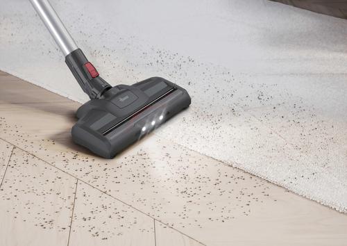 Hoover HF122GPT 011 Stick vacuum Battery Dry Cyclonic, Fabric Bagless 0.9 L 170 W Titanium