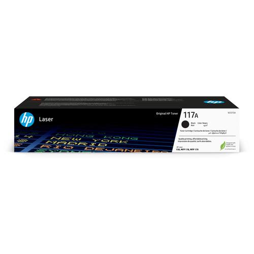 HP 117A Original lasertonerpatron, sort