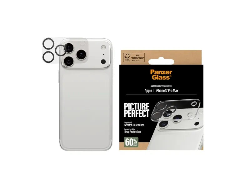 PANZERGLASS PICTUREPERFECT KAMERALINSEBESKYTTER TIL IPHONE 17 PRO MAX