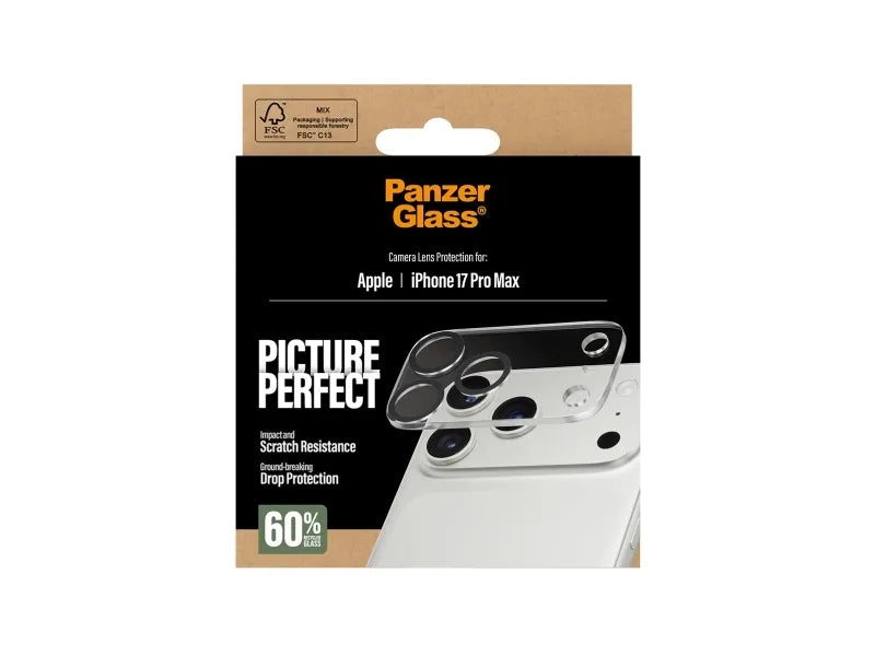 PANZERGLASS PICTUREPERFECT KAMERALINSEBESKYTTER TIL IPHONE 17 PRO MAX