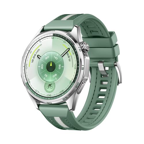 Huawei WATCH GT6 3.73 cm (1.47") AMOLED 46 mm Digital 466 x 466 pixels Touchscreen Stainless steel GPS (satellite)