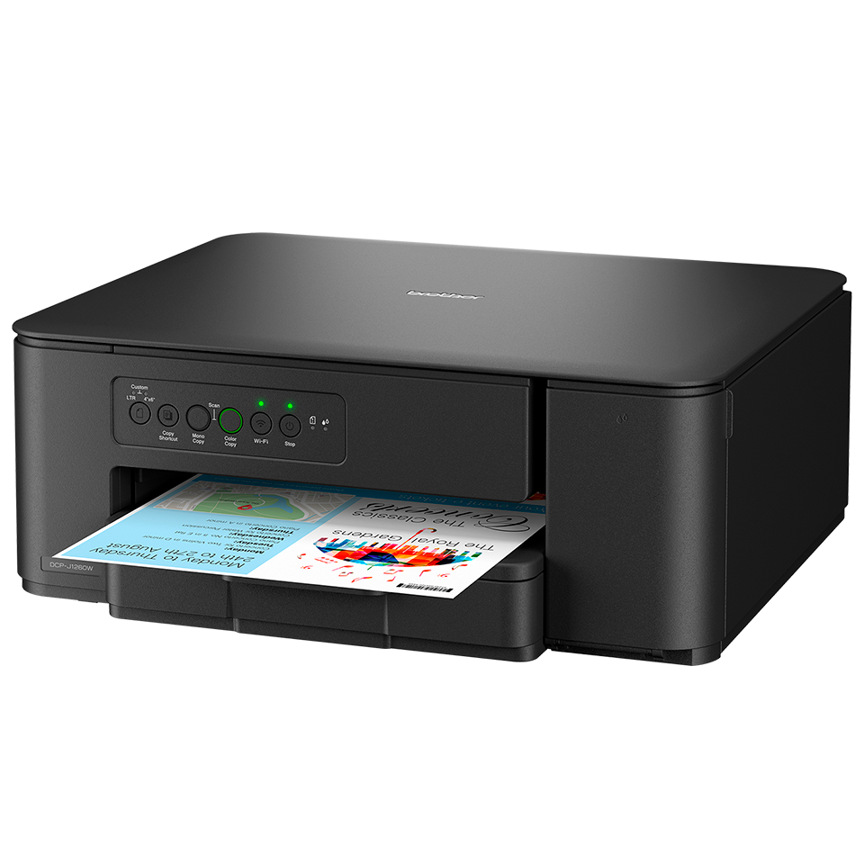 Brother DCP-J1260W Multifunktionsprinter Inkjet A4 1200 x 6000 dpi 16 sider pr. minut Wi-Fi