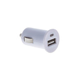 Sinox One 12V USB A oplader. 1,0A. Hvid