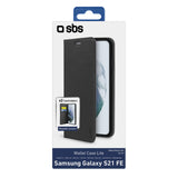 SBS Book Wallet Lite cover til Samsung Galaxy S21 FE®. Sort