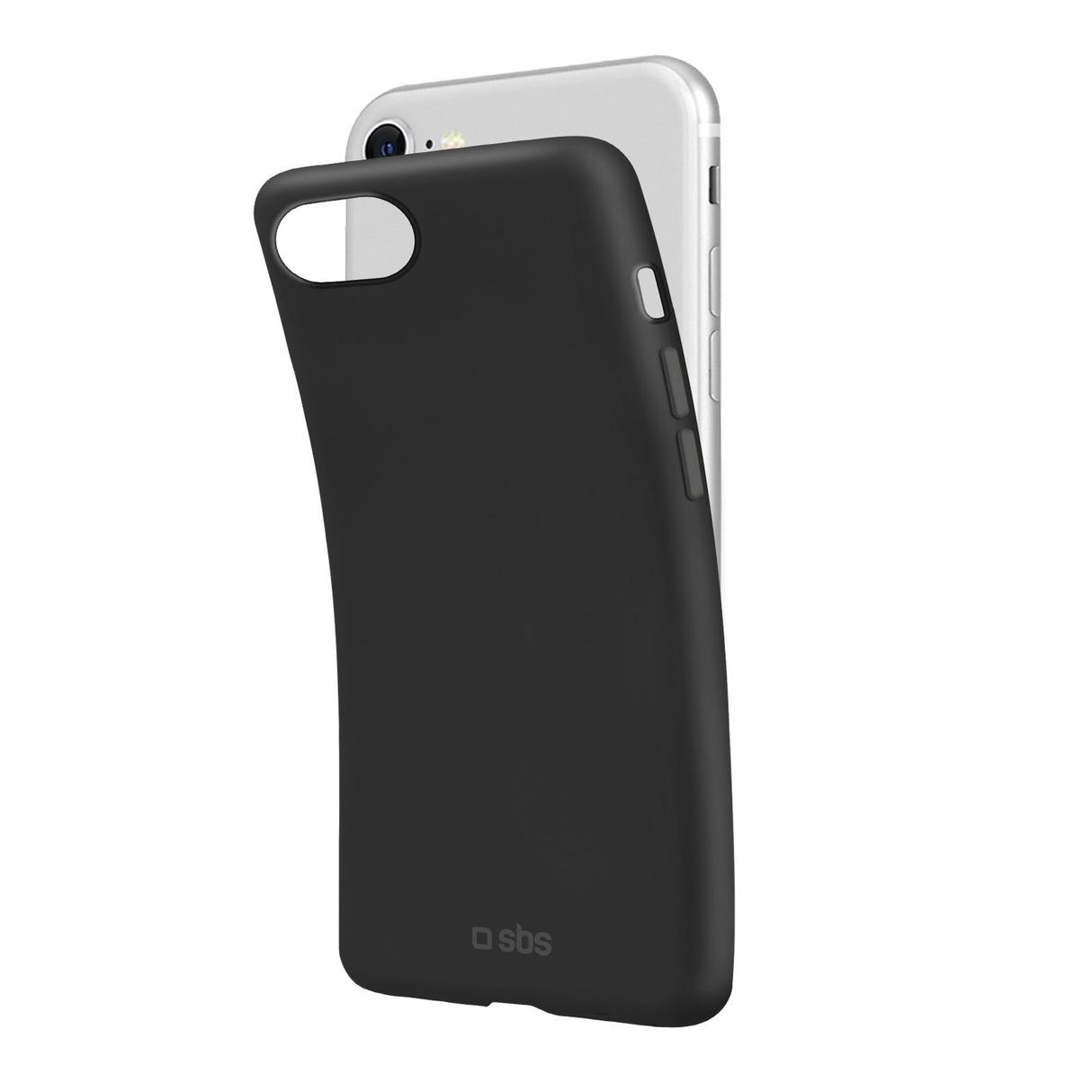 SBS Sensity cover til iPhone SE 2022 / SE 2020 / 8 / 7®. Sort