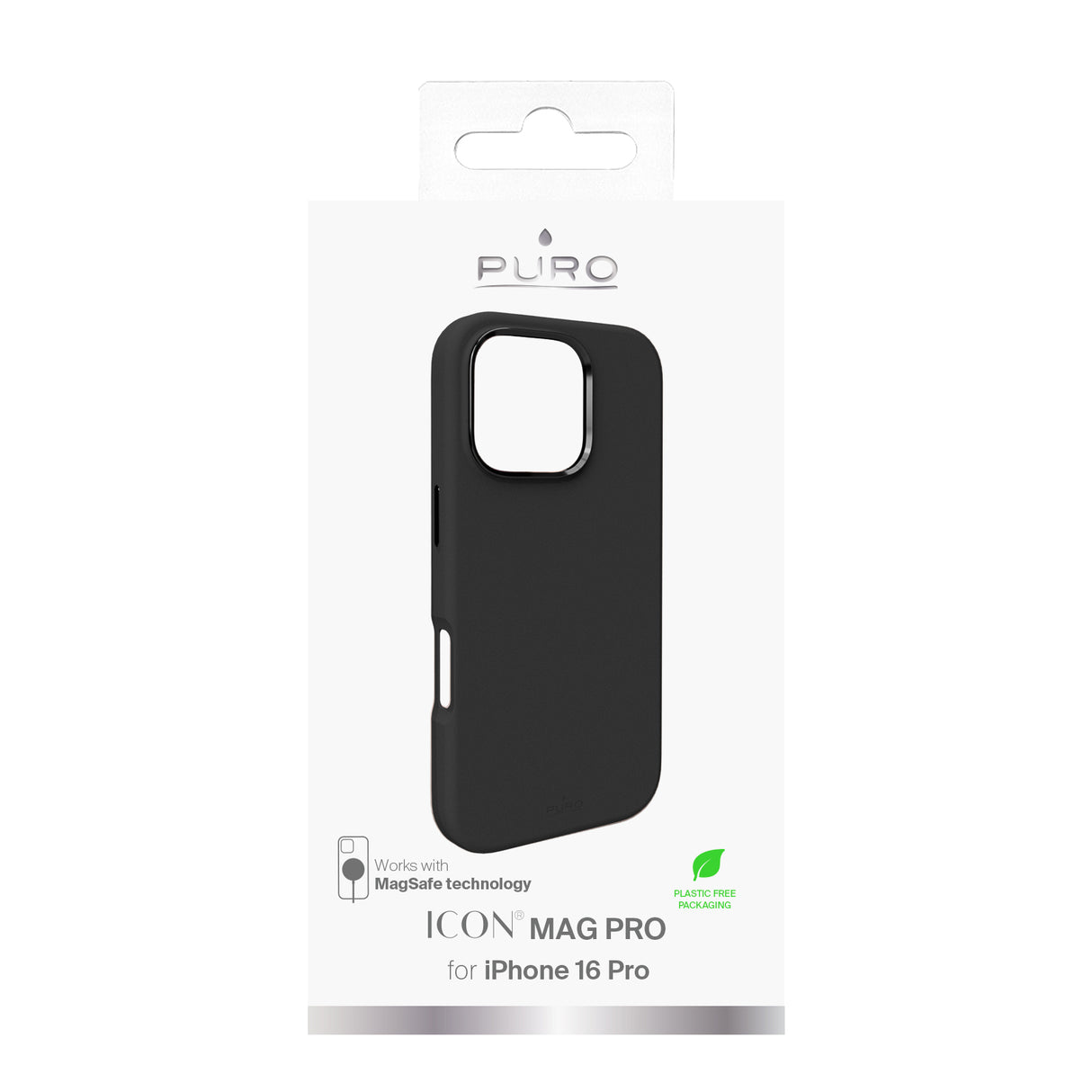 PURO Cover Icon Mag Pro til iPhone 16 Pro