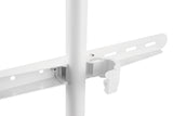 Sinox Tripod TV gulvstand med drejbar top. 50"-65". Lyst træ/hvid