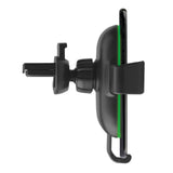 SBS mobilholder til biler med trådløs opladning. Sort