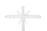 Sinox Tripod TV gulvstand med drejbar top. 50"-65". Lyst træ/hvid