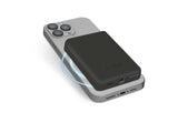 SBS 5000 mAh trådløs magnetisk powerbank. Sort