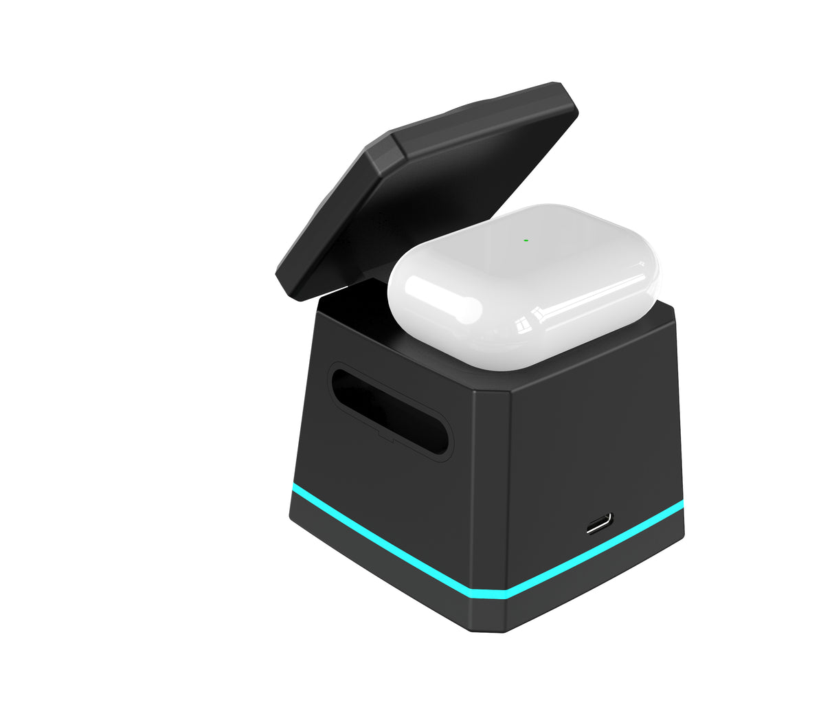 Energizer All-in-One trådløs opladningsdock. Sort