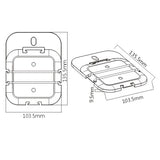 Connectech Media Box Mount til Apple TV