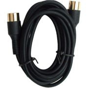 Cavus B&O Powerlink kabel. 3m. Sort