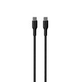 PURO strøm- og datasynkroniseringskabel SOFT fra USB-C til USB-C 1,5 m