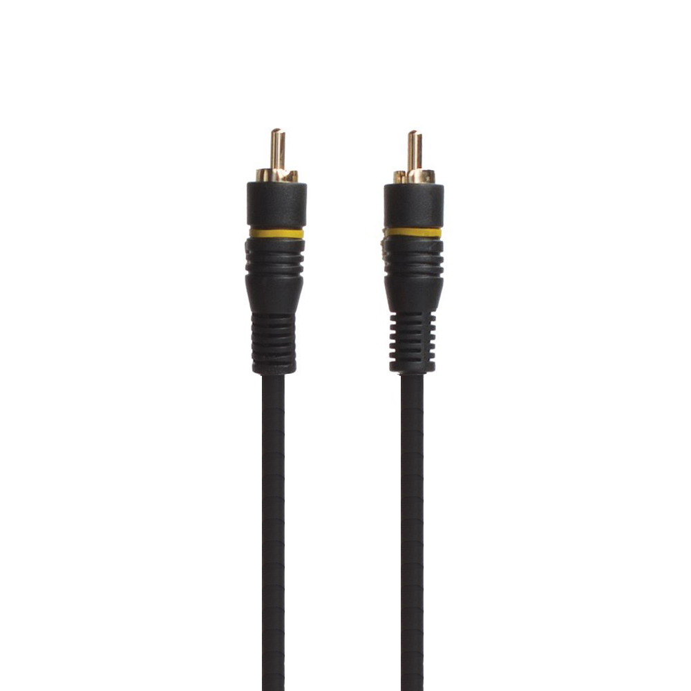 Sinox One subwoofer kabel. 1,5m. Sort