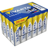 LR6 ENERGY AA MIGNON CUBE BATTERI, 24 STK. PAK