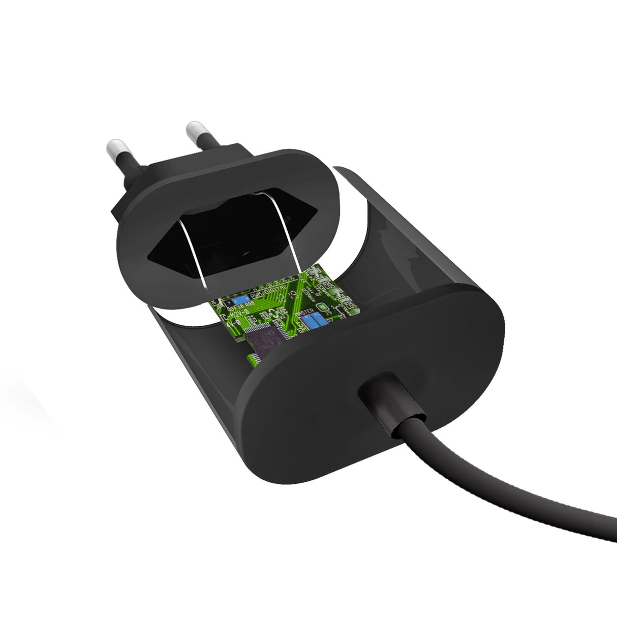 SBS 2100 mAh oplader. 2.1A. Sort