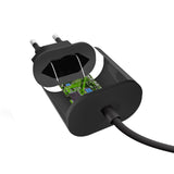 SBS 2100 mAh oplader. 2.1A. Sort