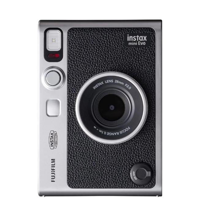 Instax Mini Evo kamera. Sort