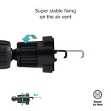 SBS Pro mobilholder til bilen med trådløs opladning. 15W