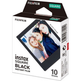 INSTAX Square Film. 10 billeder. Sort ramme