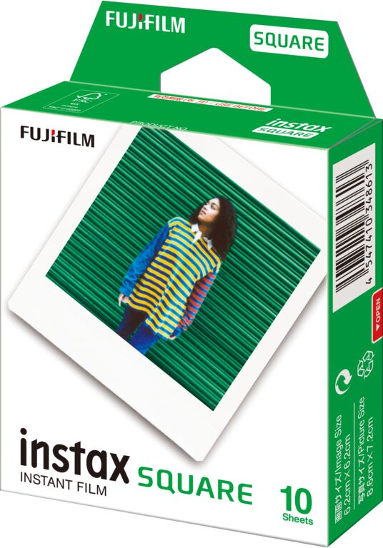 INSTAX Square film. 10 stykker