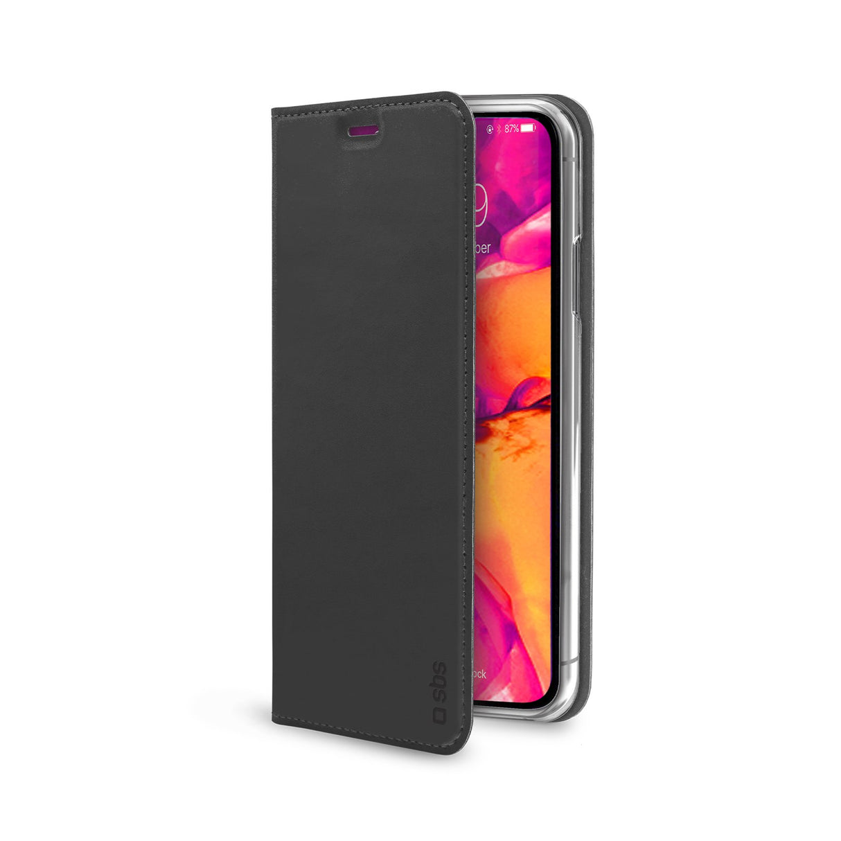 SBS book wallet lite cover til iPhone 12 / 12 Pro®. Sort