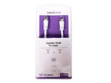 Sinox satellitkabel. 2.5m. Hvid