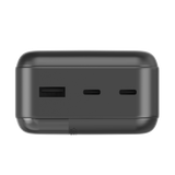 Energizer 30K Triple Output Power Bank med høj kapacitet. Sort