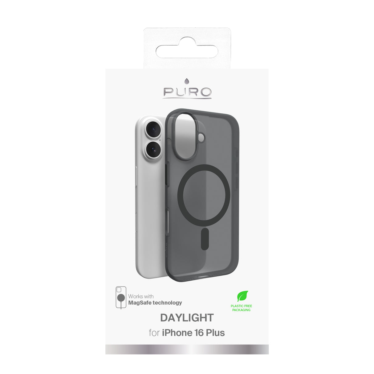 PURO Cover Daylight til iPhone 16