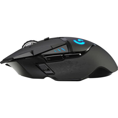 Logitech Gaming Mouse G502 LIGHTSPEED Optisk Trådløs Kabling - Sort