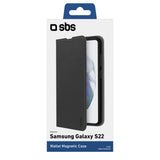 SBS Book Wallet Lite cover til Samsung Galaxy S22®. Sort