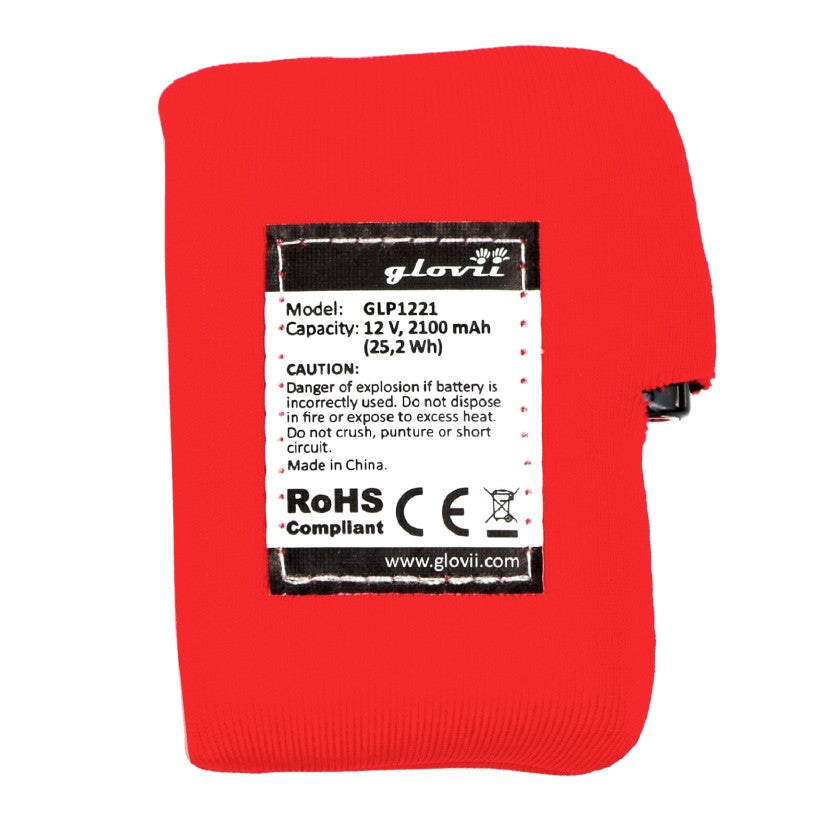Batteri til opvarmede motorcykelhandsker GDB, GLP1121