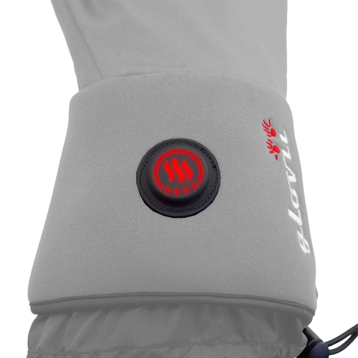 Glovii opvarmede universalhandsker XS. Grå