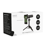 Sinox Lifestyle 30x teleobjektivsæt. Sort