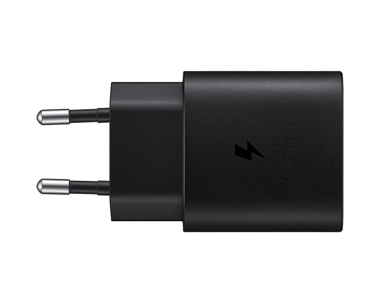 Samsung oplader USB-C. 25W. Sort