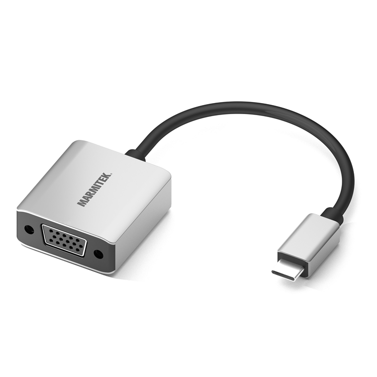 Marmitek USB-C til VGA adapter. 0,15m