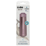SBS COLLEZIONE OCEANO Zero Waste Smart Bottle. Lyserød