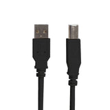 Sinox One USB 2.0 kabel. 1,8m. Sort