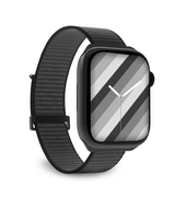 SBS nylon urrem til Apple Watch 38/40/41mm. Sort