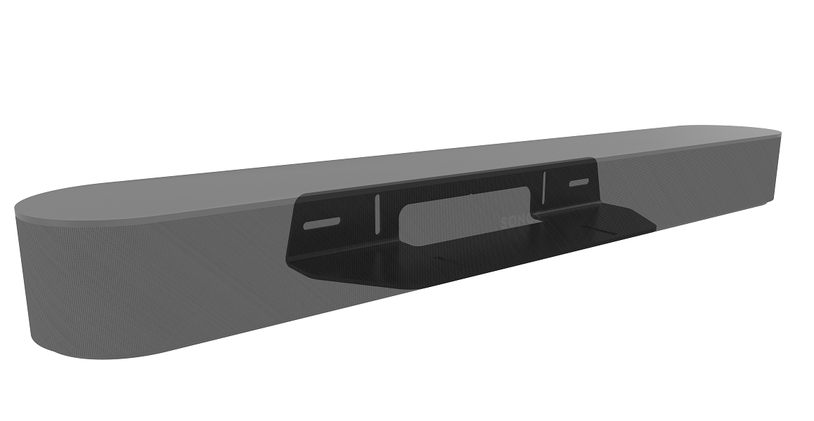 Cavus vægbeslag Sonos® BEAM. Sort