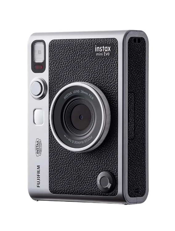 Instax Mini Evo kamera. Sort