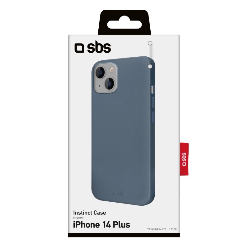 SBS Novelty Instinct cover til iPhone 14 Plus®. Blå