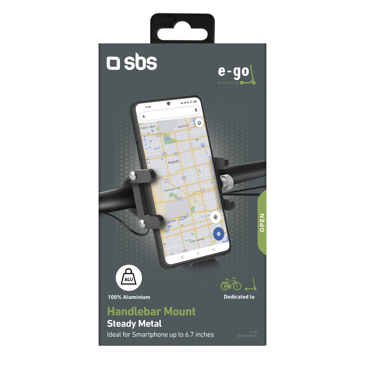 SBS aluminium mobilholder til cykler, løbehjul eller barnevogn