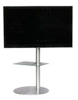 Sinox StandView TV gulvstand med drejbar top. 26"-65". Alu finish