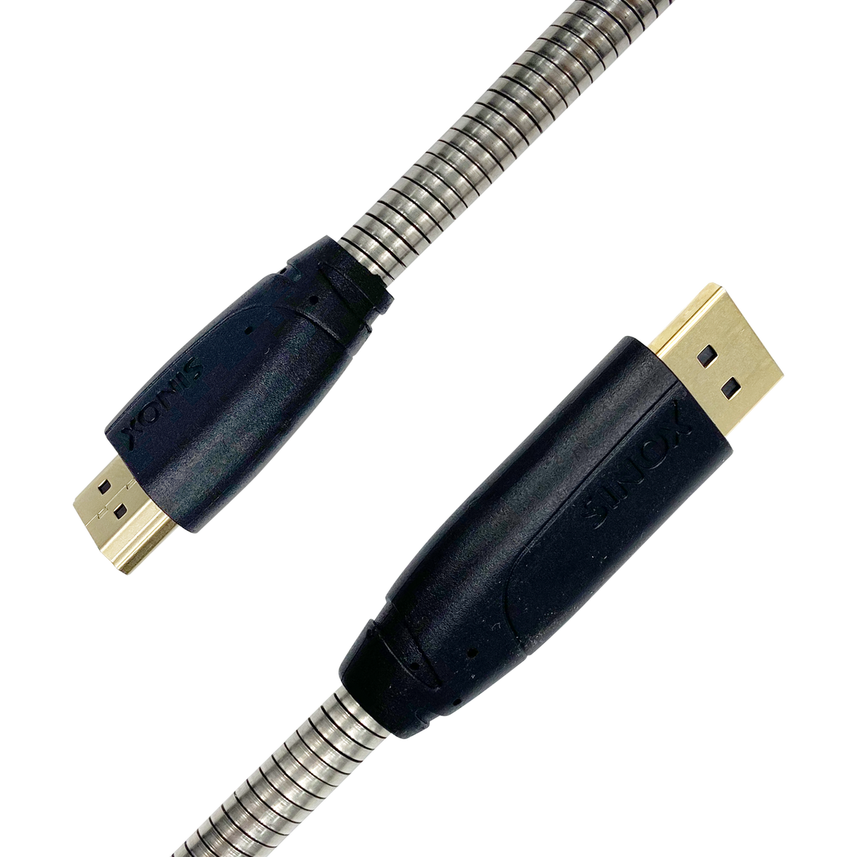 Sinox Gaming HDMI™ - DisplayPort™ 1.4 kabel. 2m. Stål