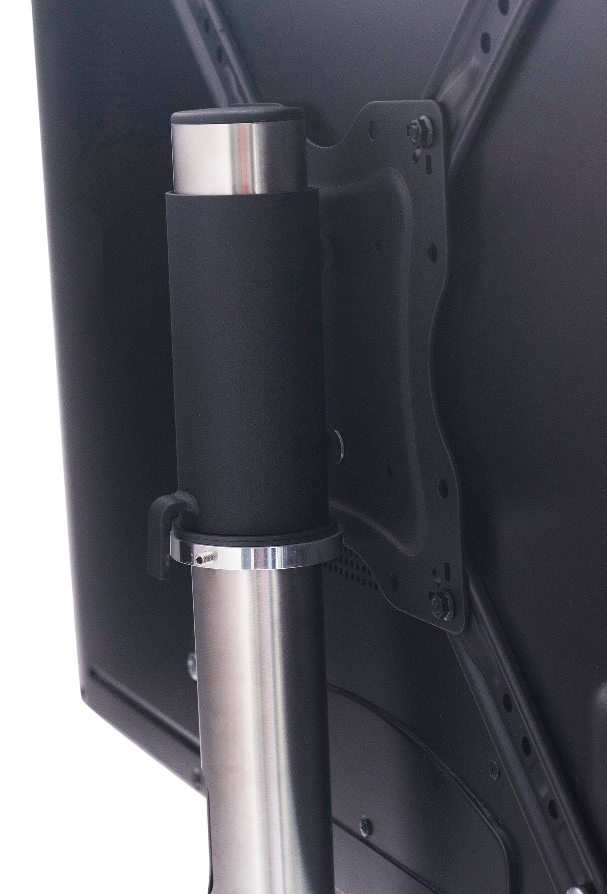 Sinox StandView TV gulvstand med drejbar top. 26"-65". Alu finish