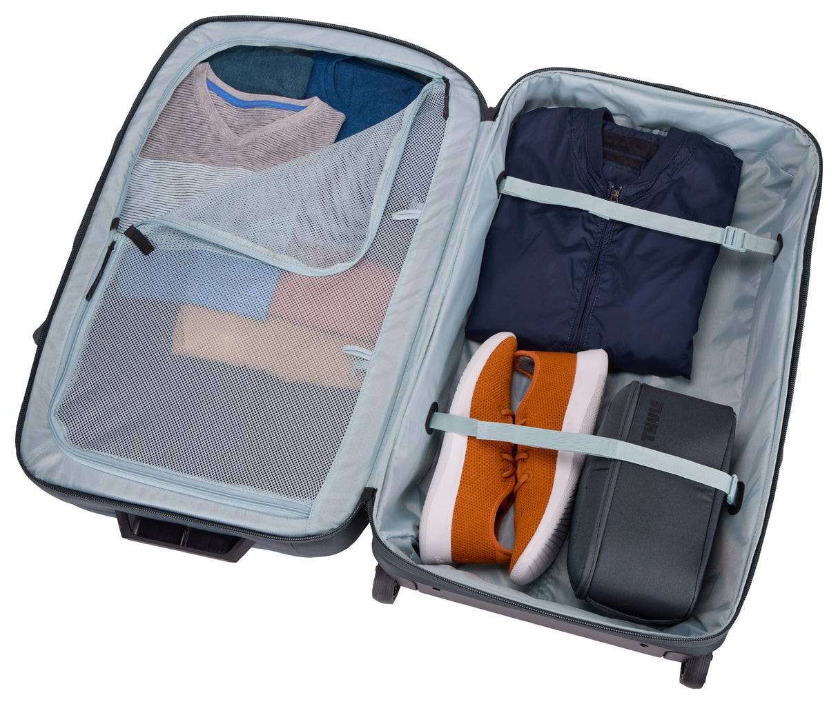 Thule Subterra 2 Wheeled Duffel. Dark Slate